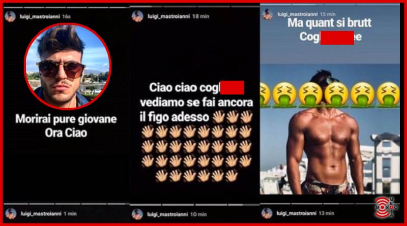 luigi mastroianni perde il profilo instagram